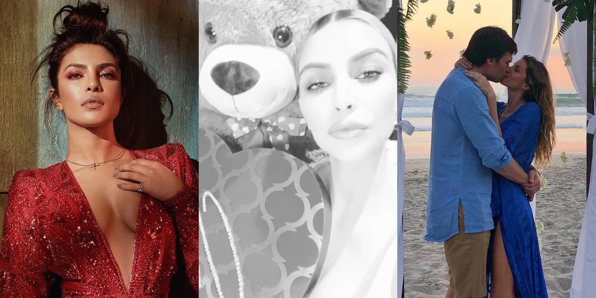 How Celebrities Are Celebrating Valentine's Day