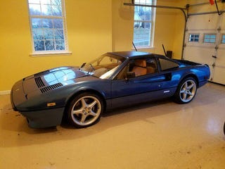 Man Spends 11 Years Fitting A V 12 Into His Ferrari 308 Gts With A Ferrari 400i V 12 Swap