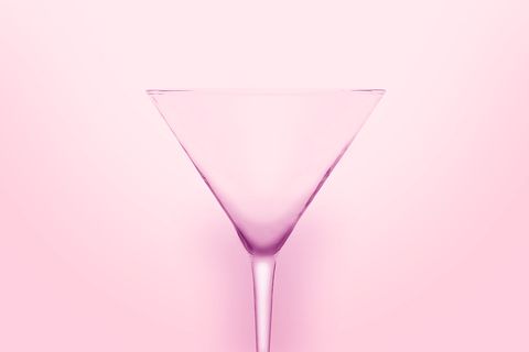 Martini glass, Pink, Stemware, Drink, Drinkware, Glass, Alcoholic beverage, Cocktail, Champagne stemware, Martini, 