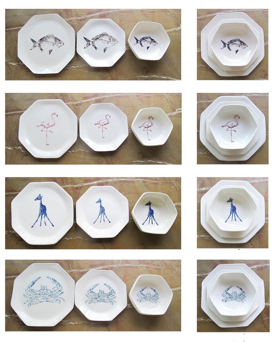 camisa moneda Oculto 15 vajillas de artistas pintadas a mano de loza y porcelana