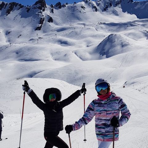 Skiing Val D'isere