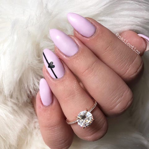 valentine nail designs engaged
