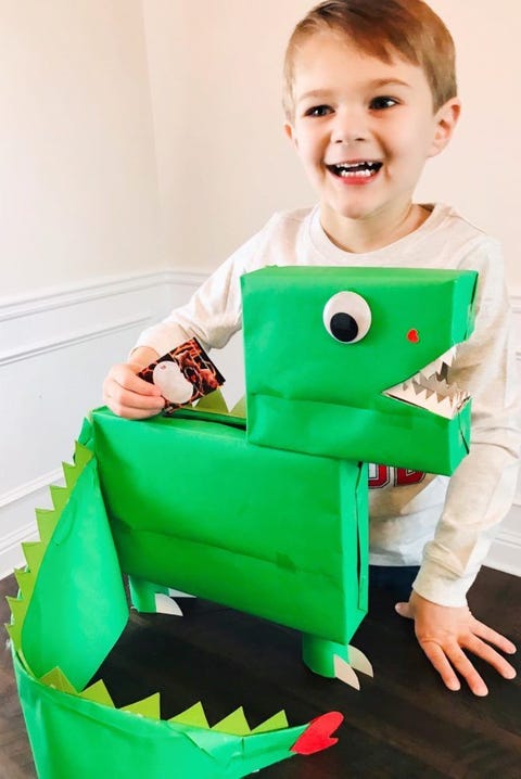 dino valentines box