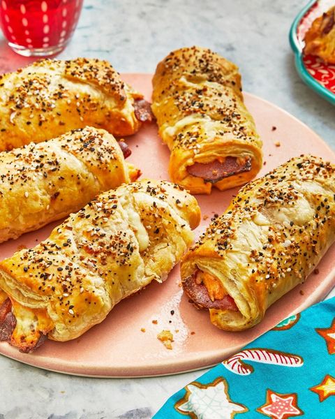 bacon egg cheese pastries