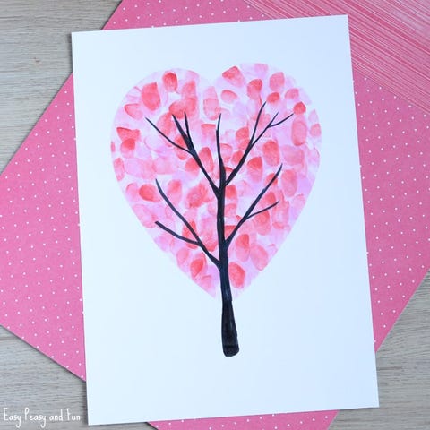 12 Best Valentine S Day Handprint Crafts Valentine Finger Paint Crafts