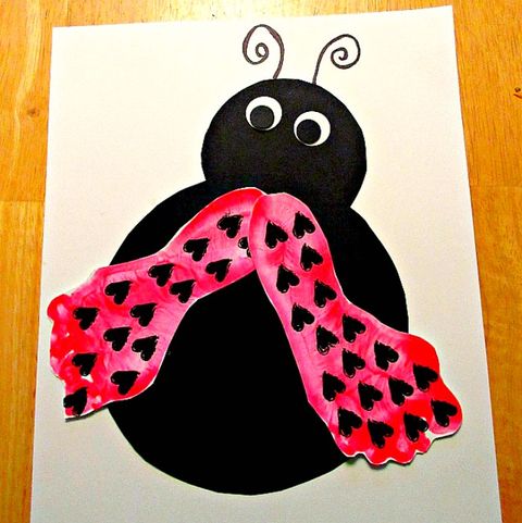 valentines day handprint crafts