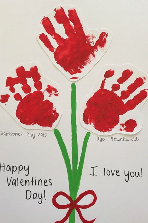 valentines day handprint crafts