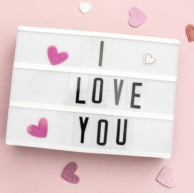 valentines day quotes  letter board sign that says i love you