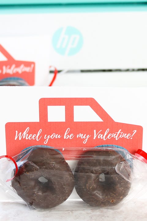 printable truck valentine