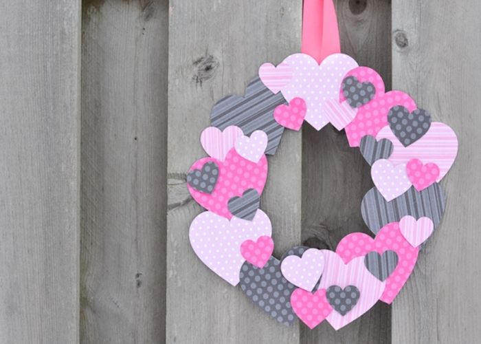 33 Diy Valentine S Day Wreaths Homemade Door Decorations For