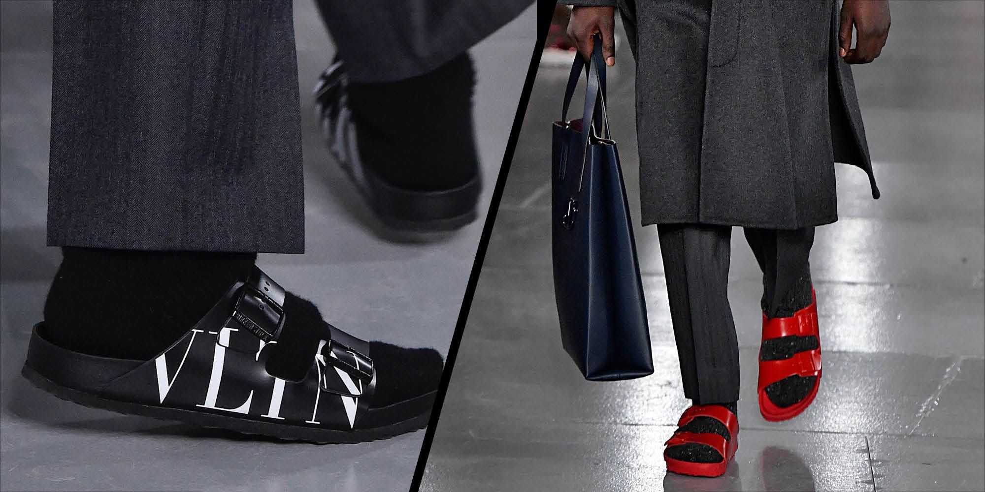 Valentino has given Birkenstocks a high 