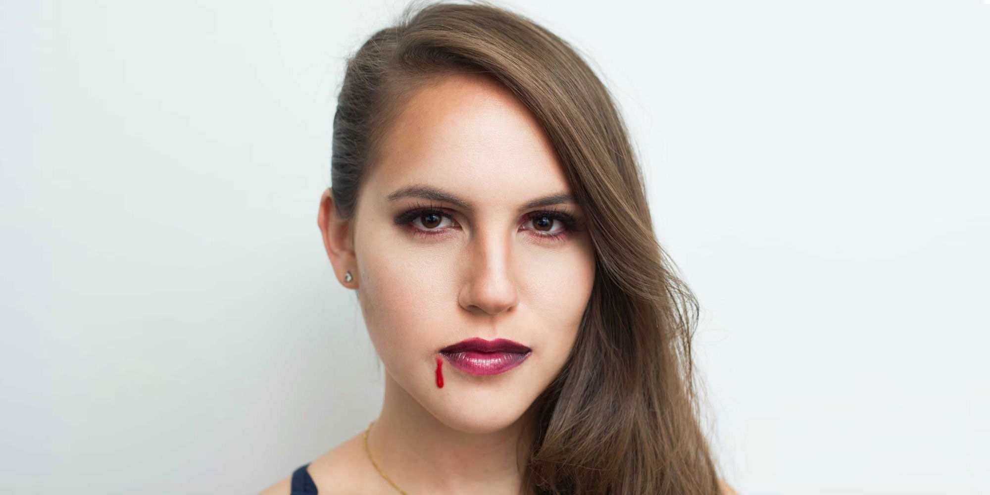 diy vampire costume makeup