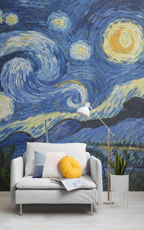 Van Gogh Paintings Now Available As Wallpaper Murals In Celebration Of 130 Year Anniversary - Van Gogh Decorating Ideas Van Gogh Paintings Now Available As Wallpaper Murals In Celebration Of 130 Year Anniversary - Van Gogh Decorating Ideas