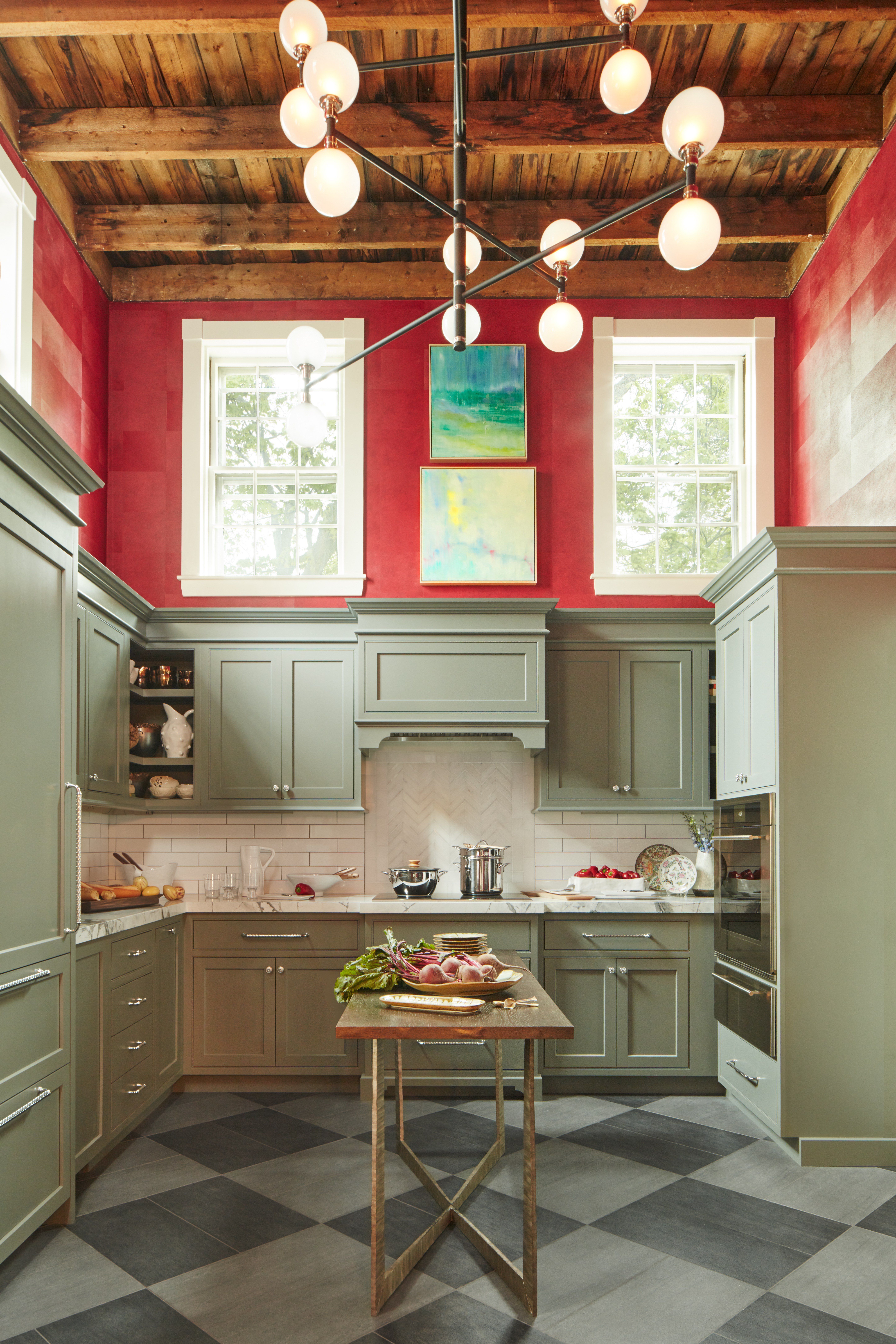 24 Green Kitchen Design Ideas Paint Colors For Green Kitchens