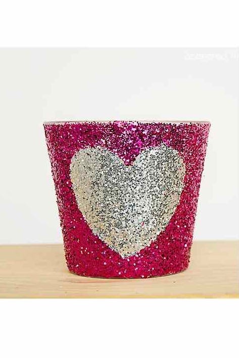 Glitter votive