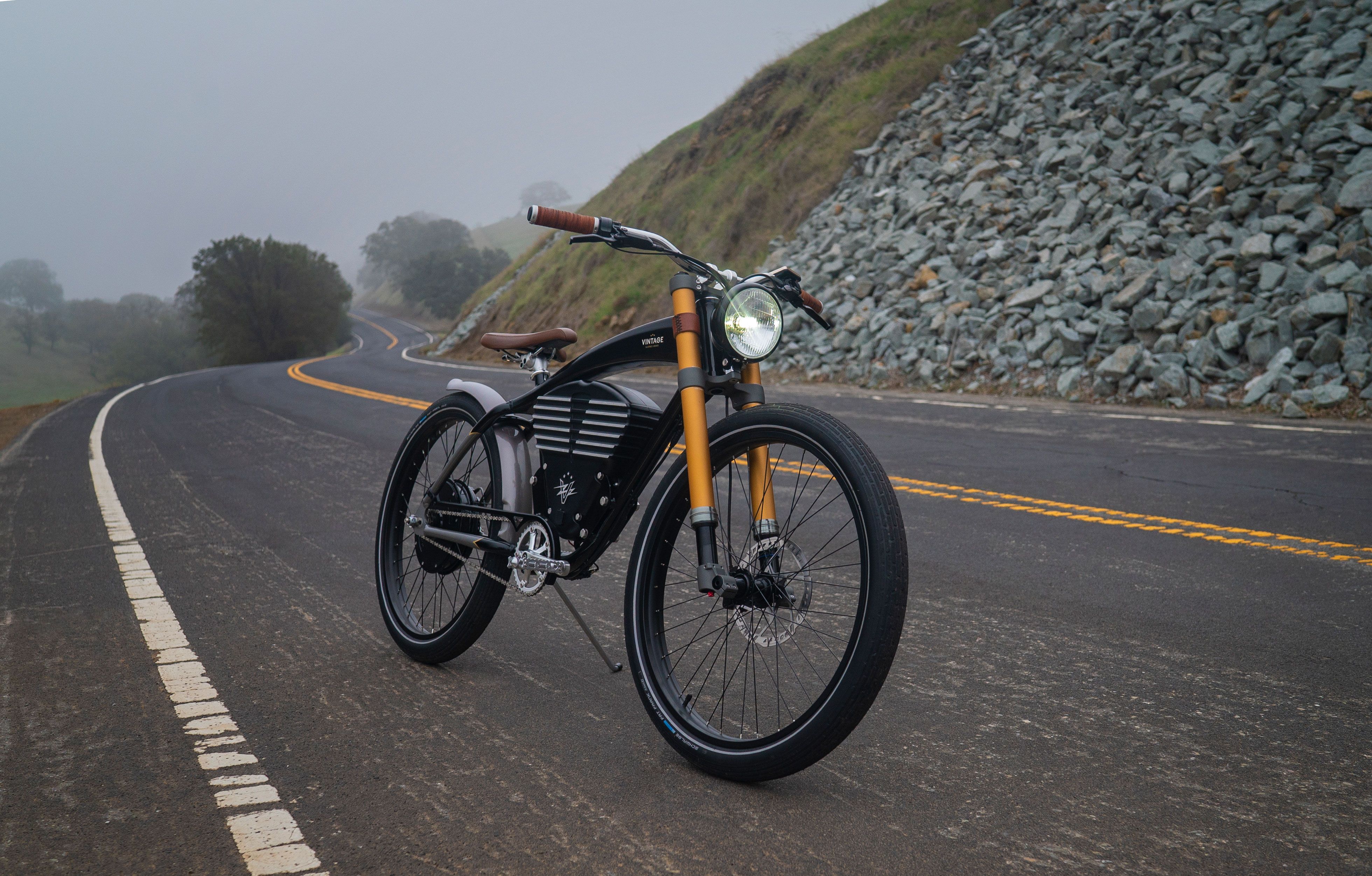 vintage electric roadster bike