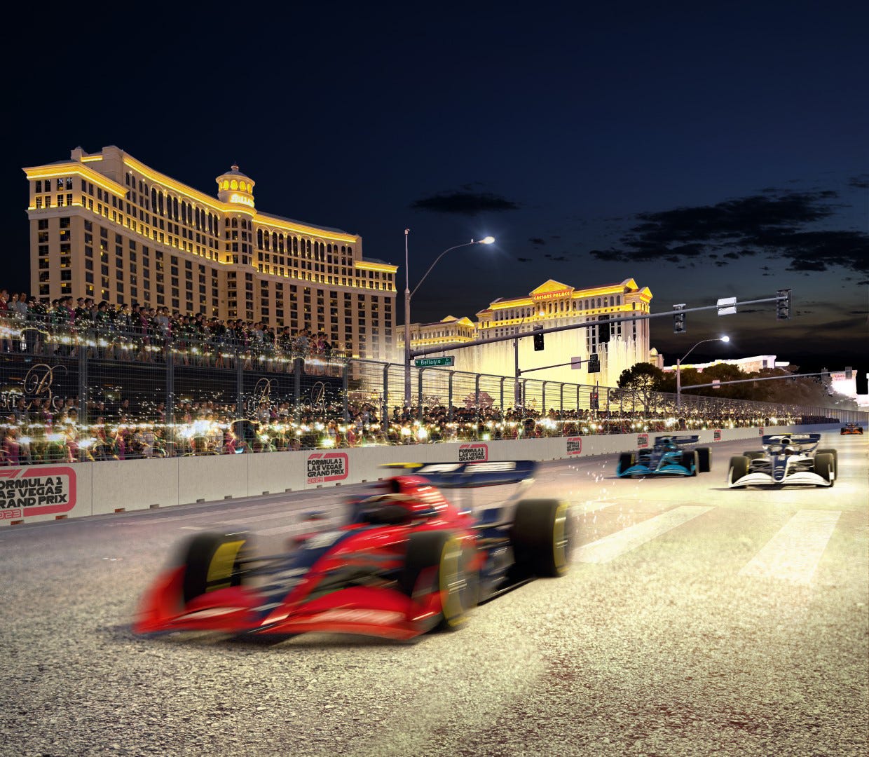 Formula 1 Confirms Night Race for Las Vegas Strip in 2023  Flipboard