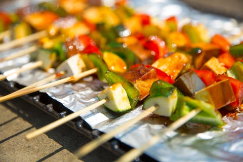 vegetable kabobs vegetable kabobs