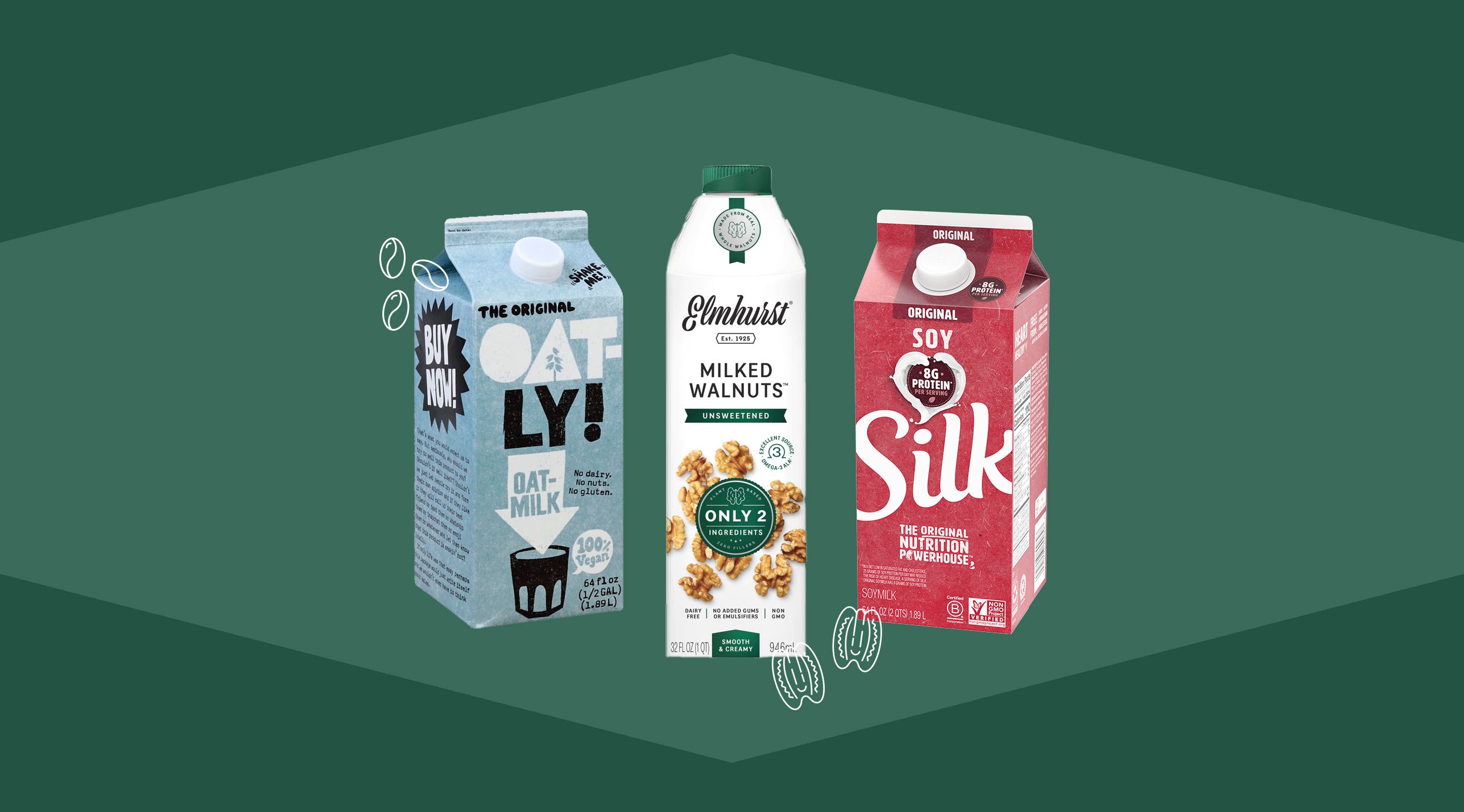 Our Official Nondairy Milk Ranking (And We Tried A Lot)