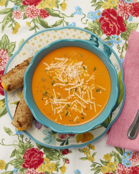 vegetable soup recipes creamy roasted red pepper soup