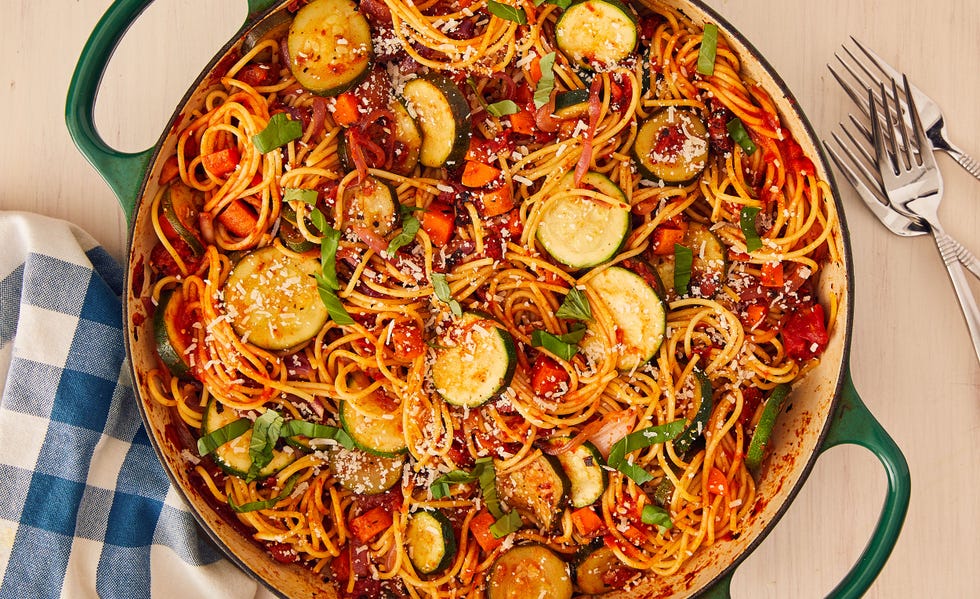 Best Vegetable Spaghetti Recipe How to Make Vegetable Spaghetti