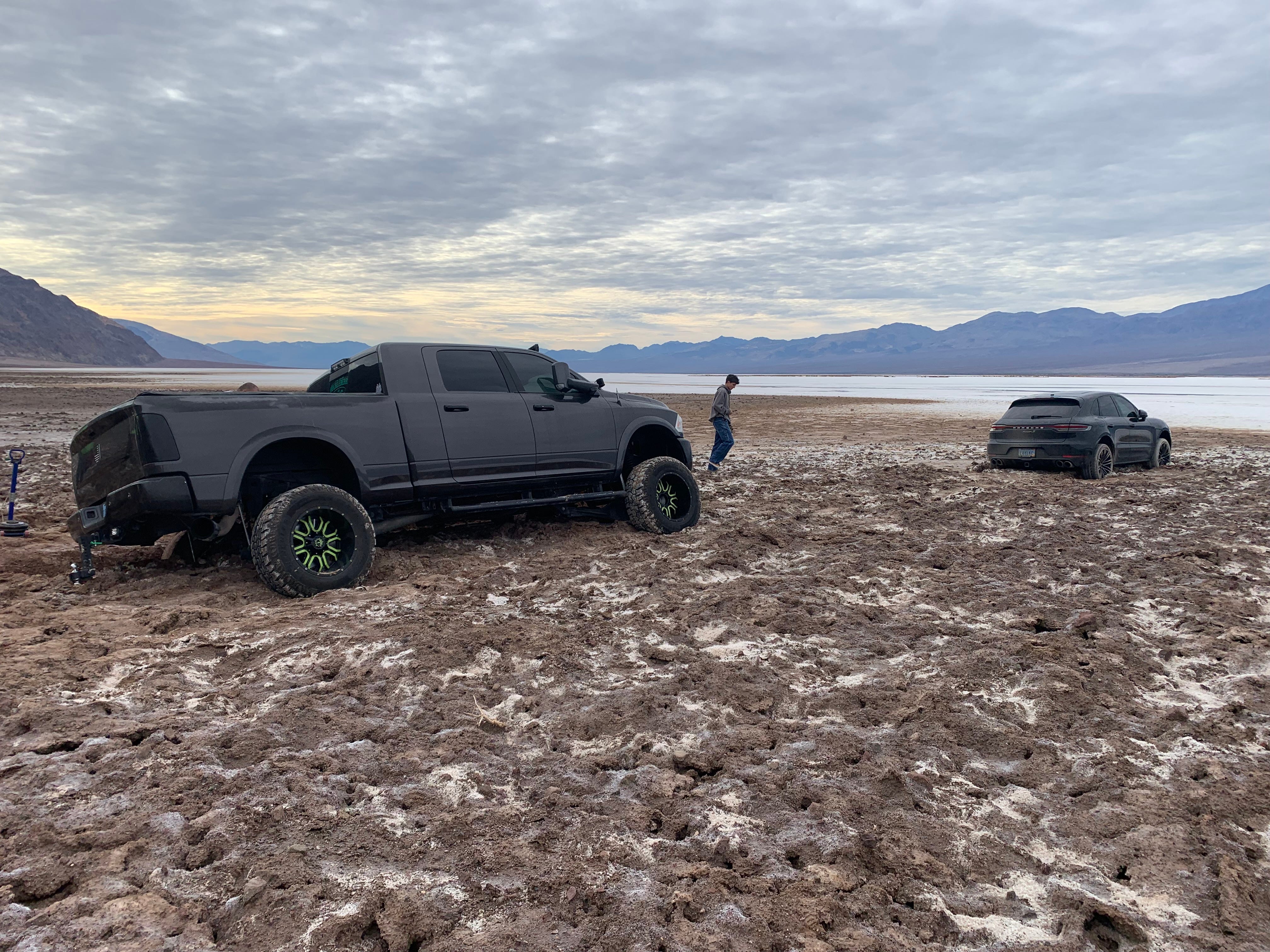 Rental Porsche Macan Driver Goes Off-Trail in Death Valley, Could Face Up to $5000 Fine, Jail Time