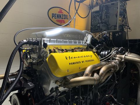 Hennessey Venom F5 V8 banco