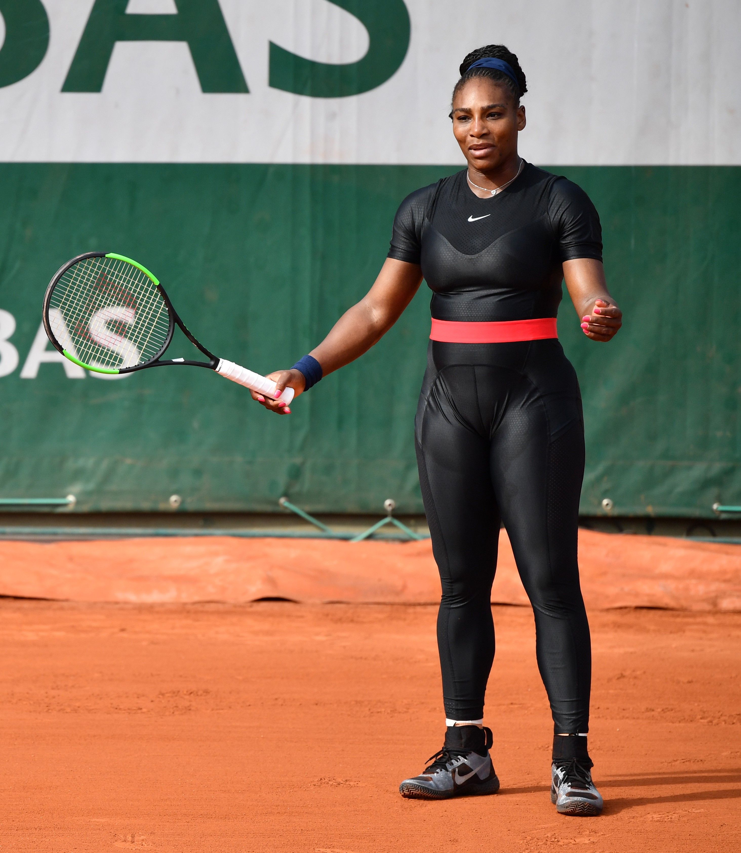 Equipación de Williams - deportiva Serena Williams