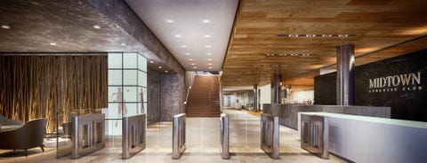 venus williams designed suite at the hotel at midtown venus