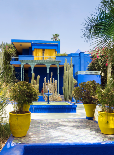 marrakech morocco majorelle gardens