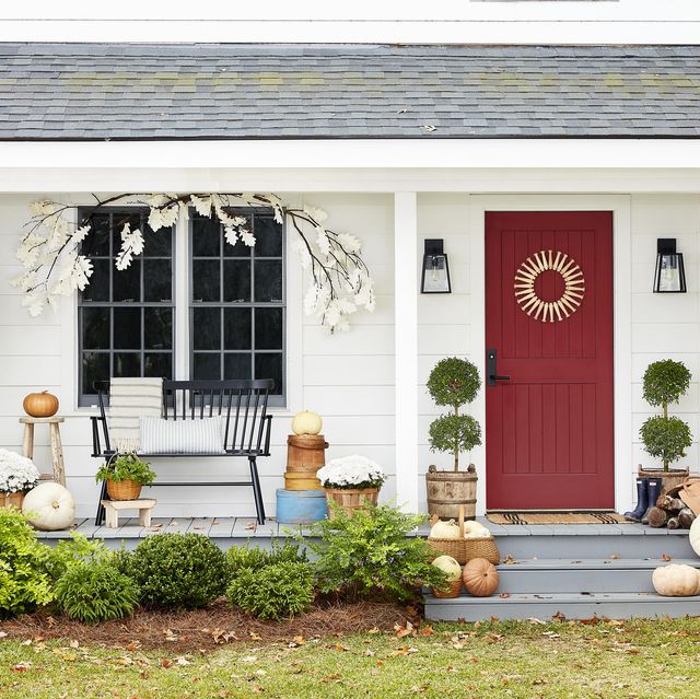 39 Fall Door Decorations Ideas For Decorating Your Front Door For Autumn