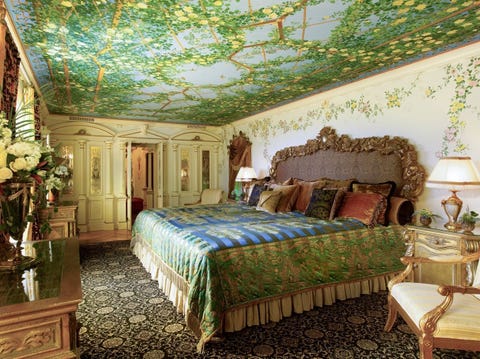 Chambre à coucher, Chambre, Lit, Meubles, Propriété, Vert, Décoration intérieure, Cadre de lit, Mur, Drap de lit,