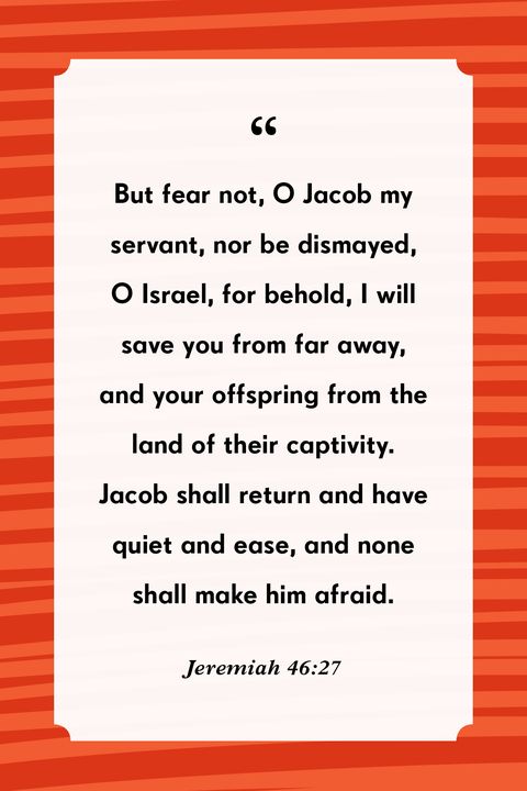 verses about fear