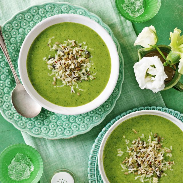 very green spring soup