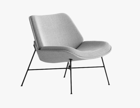 burrow vesper fabric lounge chair