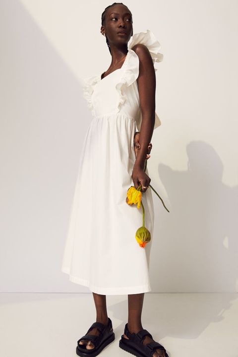 H&M tiene el vestido blanco bonito del