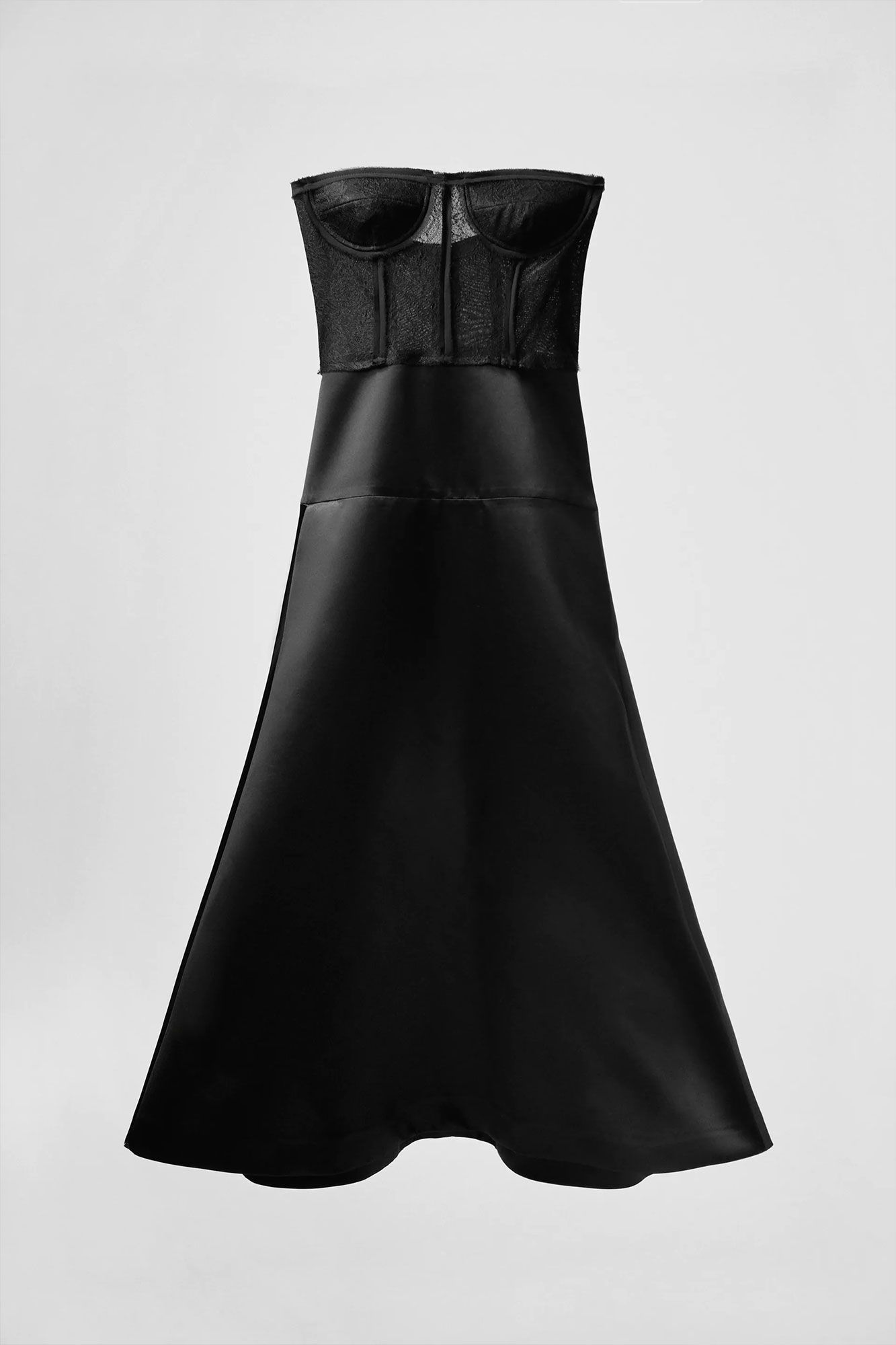 Ann Christine Vestido bustier negro Moda Vestidos Vestidos bustier 