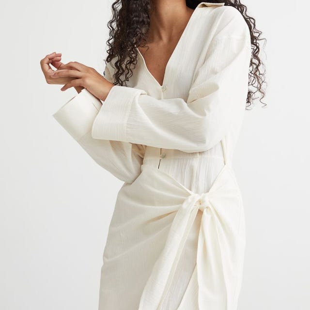 Este vestido corto camisero de H&M te quedará muy top Este vestido corto camisero de H&M te quedará muy top