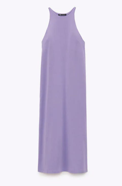 Alexandra Pereira y el vestido largo malva de Zara más ideal Alexandra Pereira y el vestido largo malva de Zara más ideal