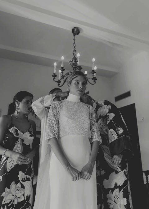 Esta novia gallega inspiró su vestido de boda en Audrey Hepburn Esta novia gallega inspiró su vestido de boda en Audrey Hepburn