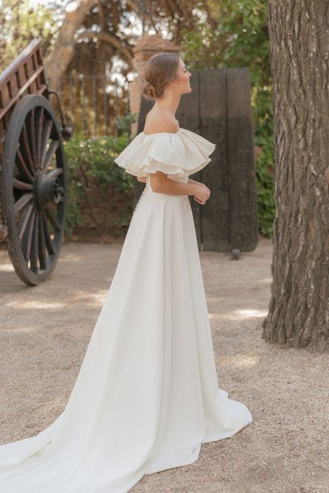 vestidos de novia bonitos elegantes para tu 2022