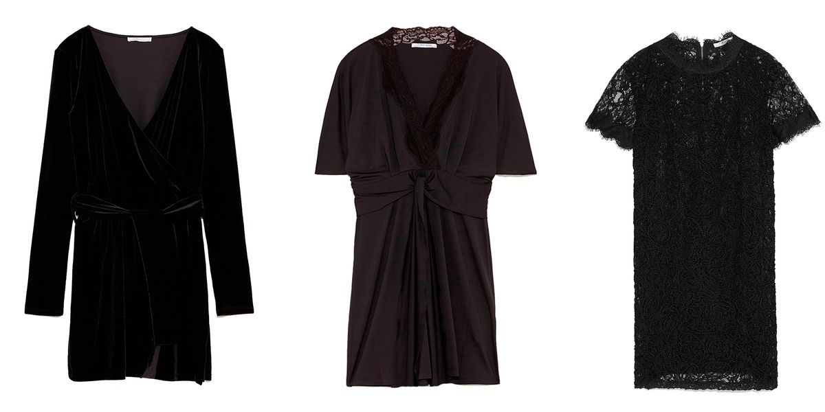 Zara tiene los vestidos de fiesta más bonitos por de 20 € - Estos de fiesta negros de Zara rebajados con el Black Friday