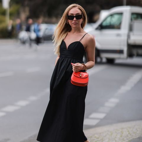 vestidos minimalistas asequibles verano vestido negro