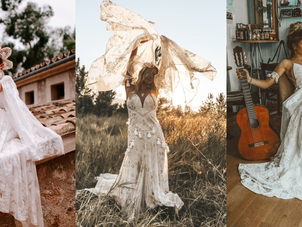 La marca de vestidos de novia con alma 'boho' - Rue de de novia de inspiración hippie