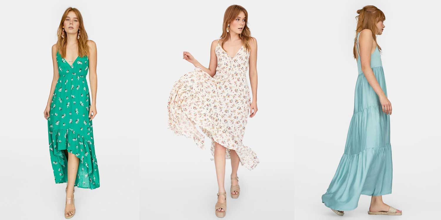 Cinco vestidos Stradivarius por menos de 26 euros que arreglan la temporada