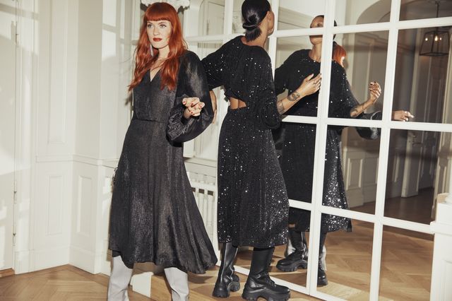 Vestidos de fiesta sostenibles de H&M Navidad 2020