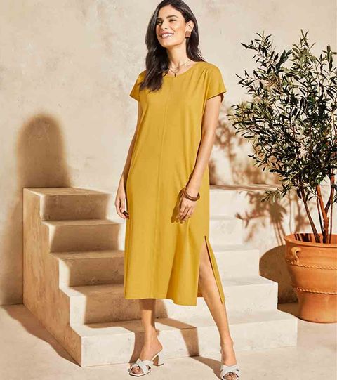 El vestido de amarillo verano no lo firma Inditex Lidl