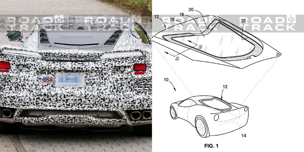 The Mid-Engine Corvette's Hatch Has a Unique Design to Aid Cooling