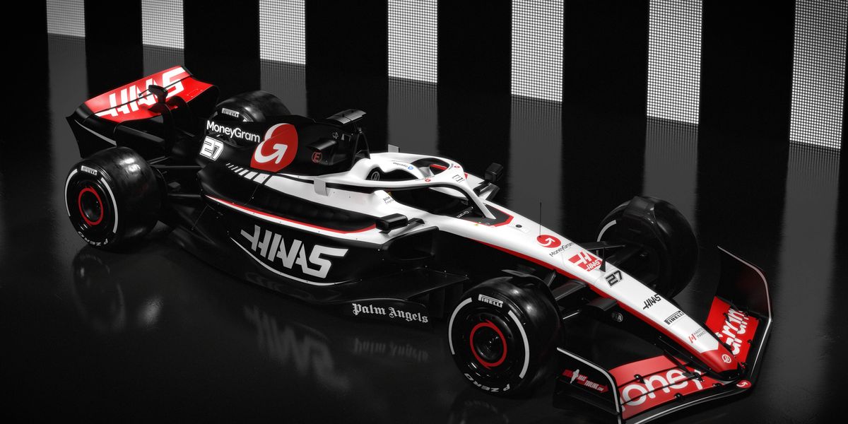 First Images: Haas F1 Team Reveals 2023 Formula 1 Livery