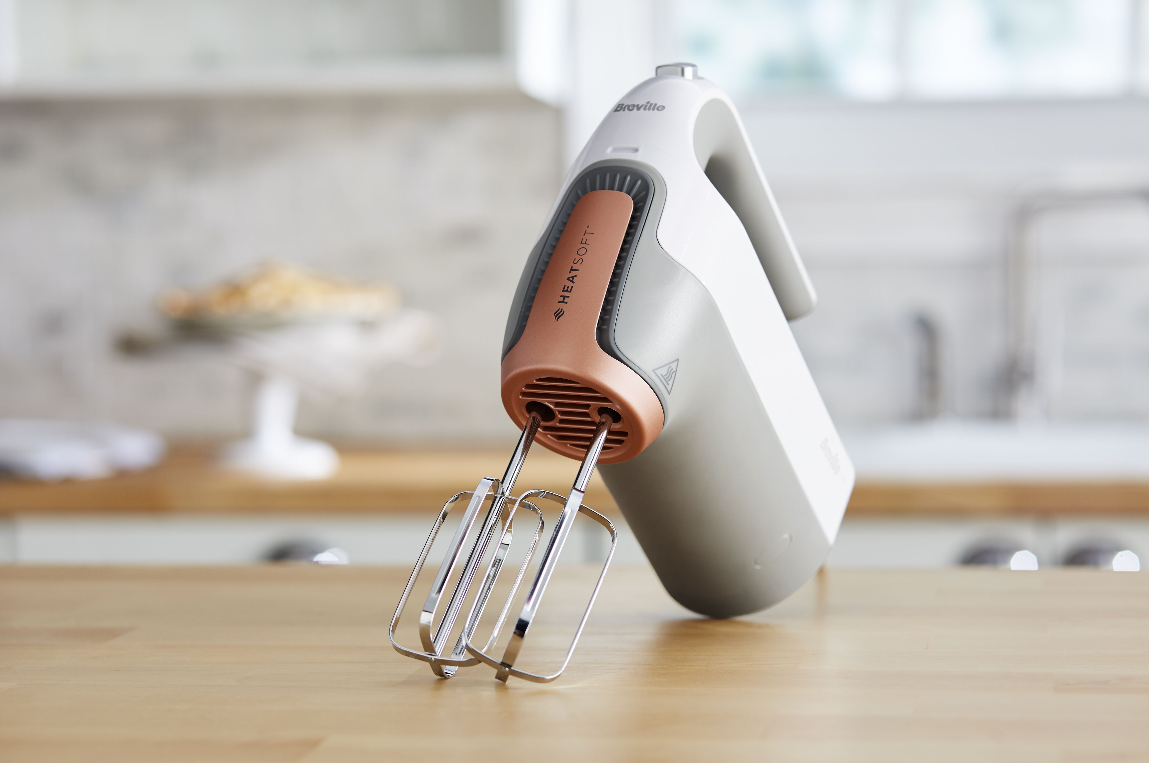 heated whisk that's made to soften butter Breville Hand Mixer with HeatSoft